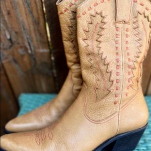 Women’s Gianni Bini Cowboy Boots Size 7.5
